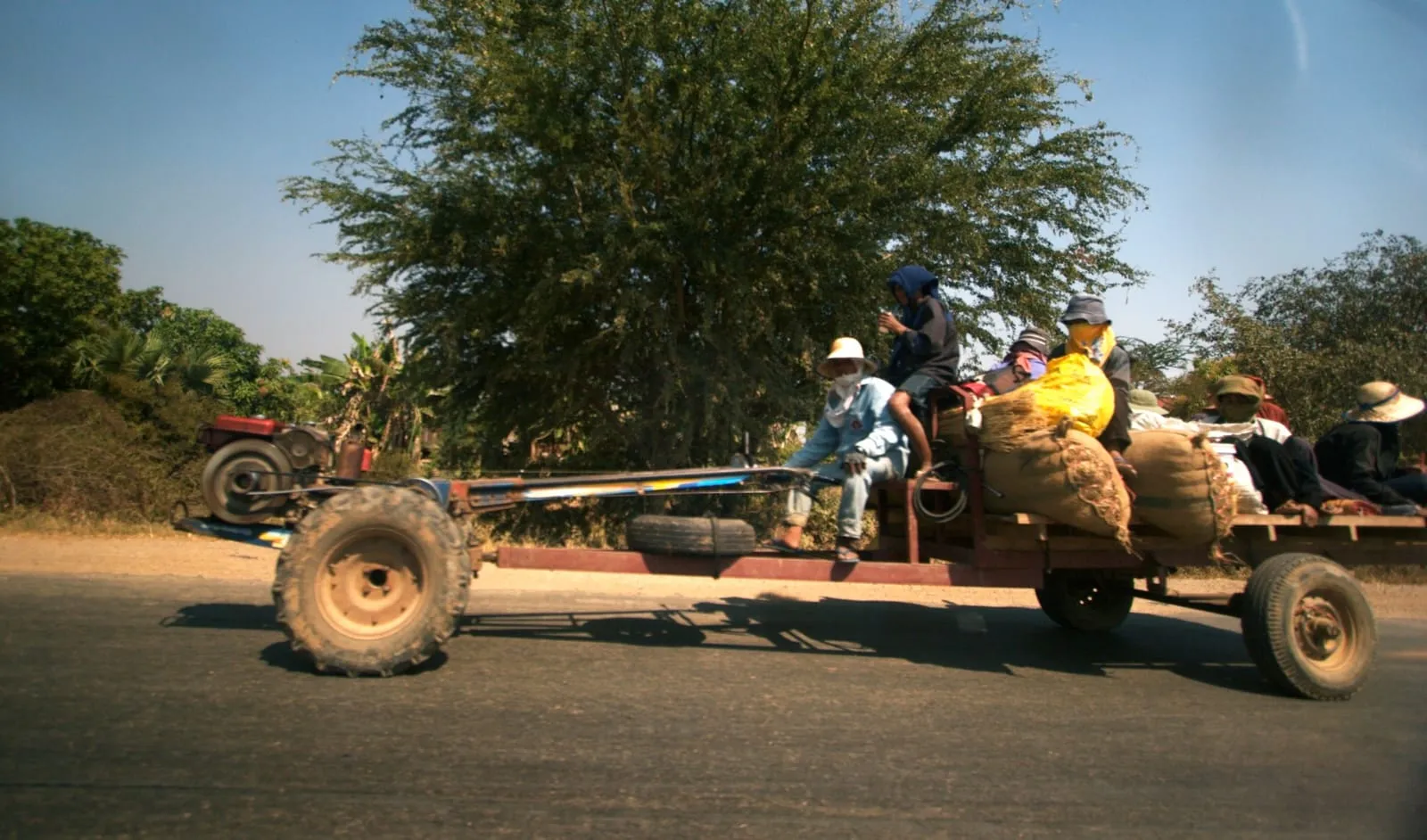 Vehicular Contraption in Cambodia