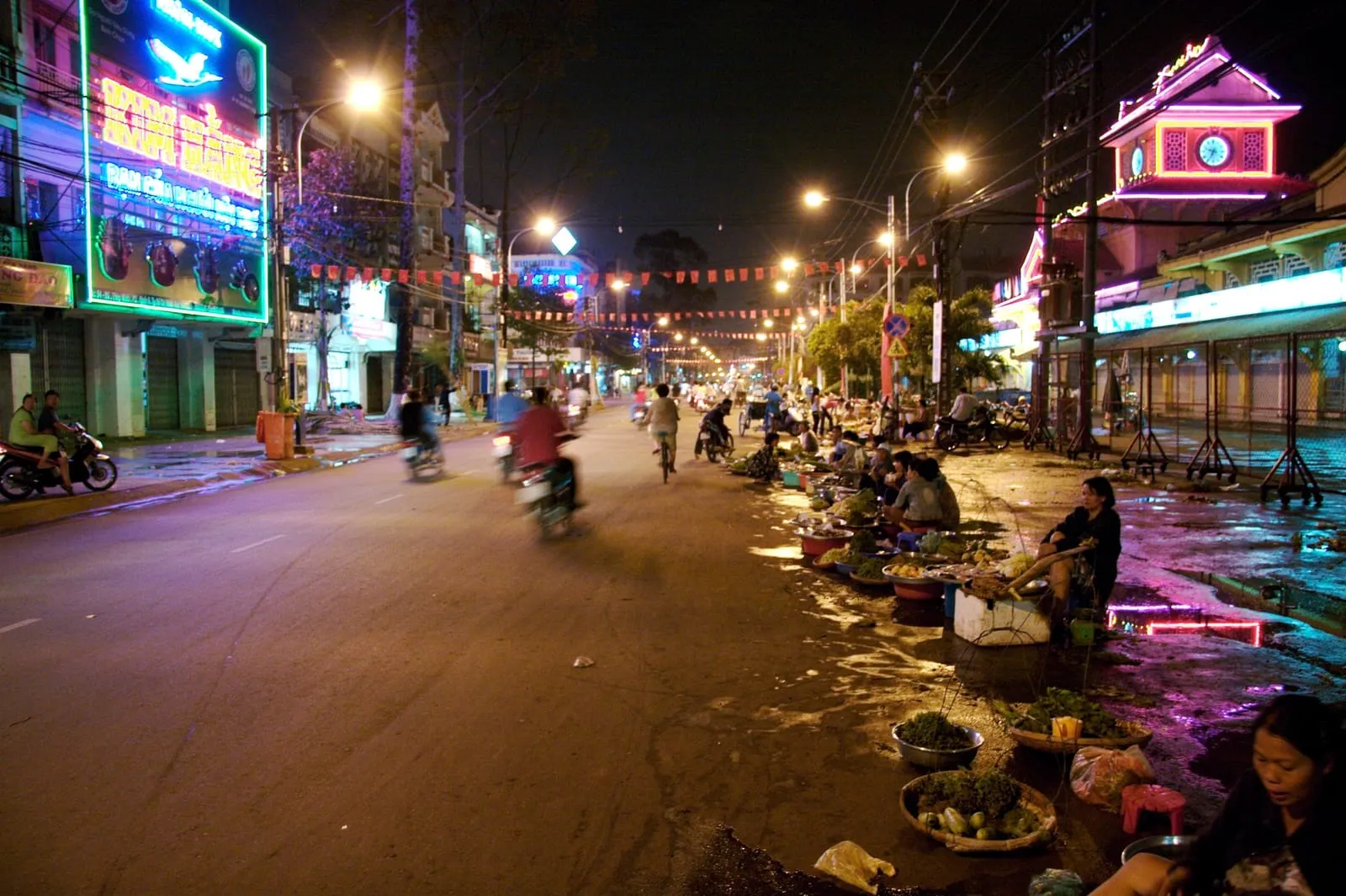 Night Market Closing, Cholon, Vietnam