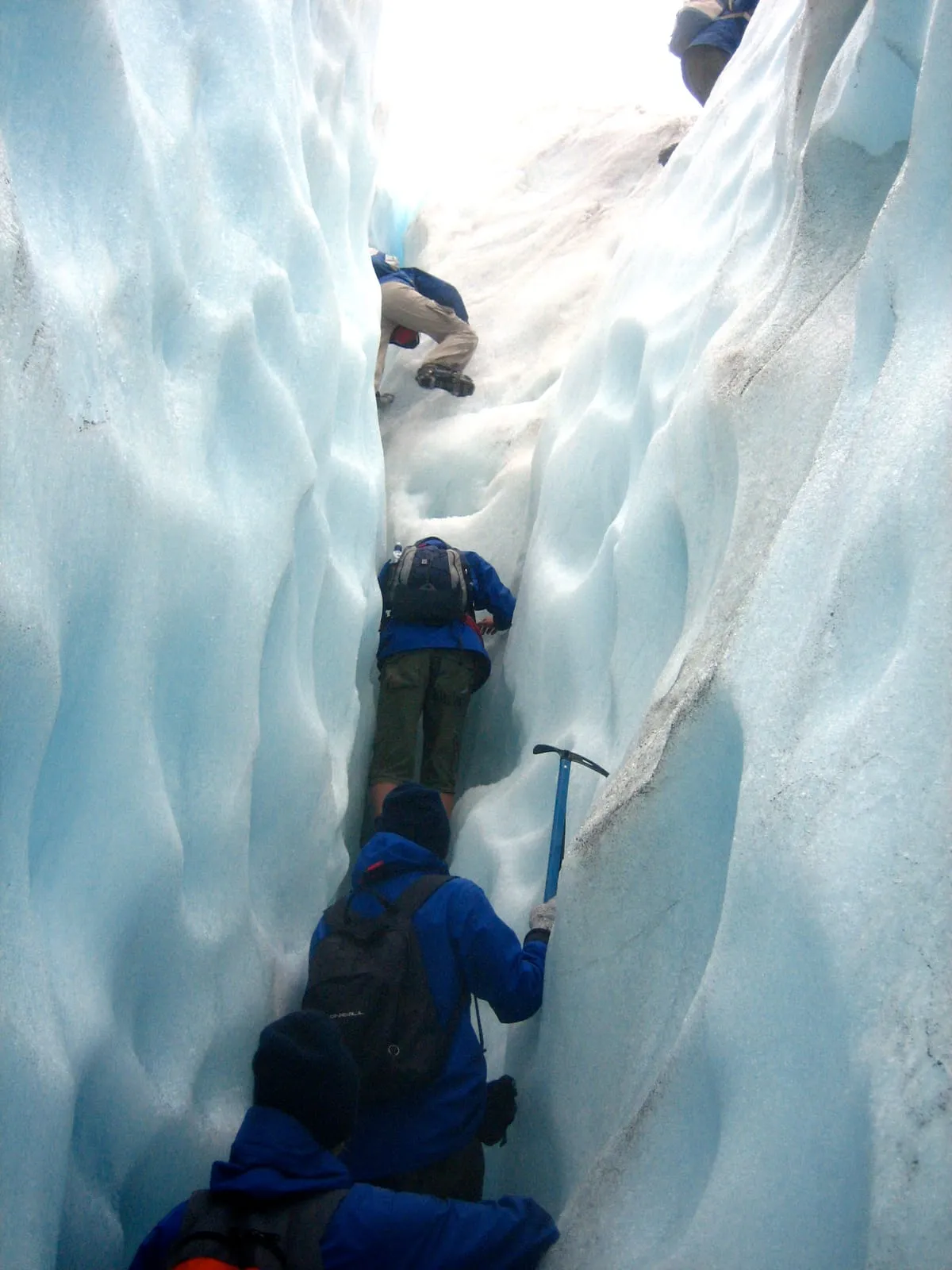 Climbing the Franz Joseph Glacier, New Zealand