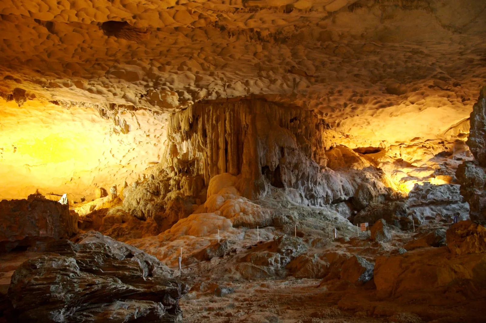 Surprising Cave, Halong Bay, Vietnam