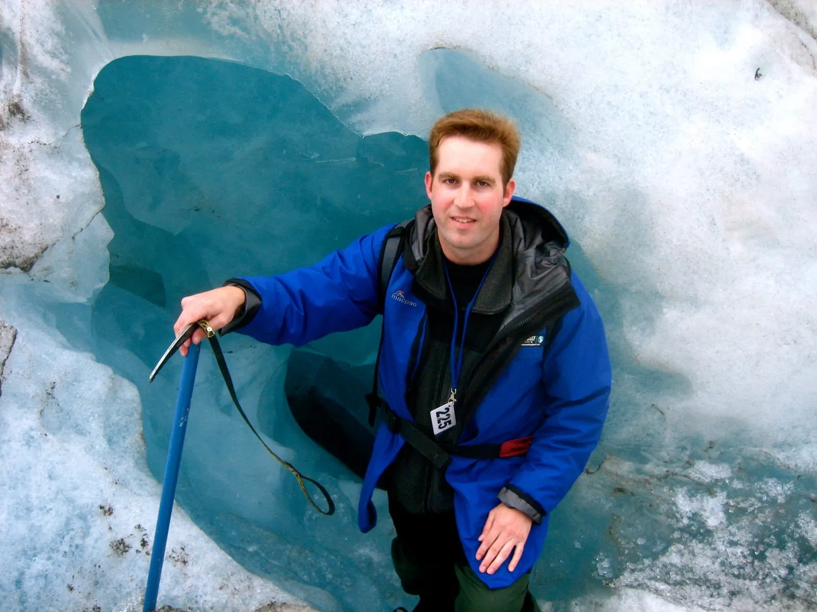 Me hiking Franz Joseph Glacier