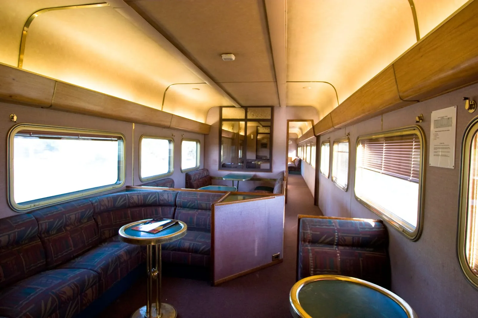 Indian Pacific Railway Lounge Car