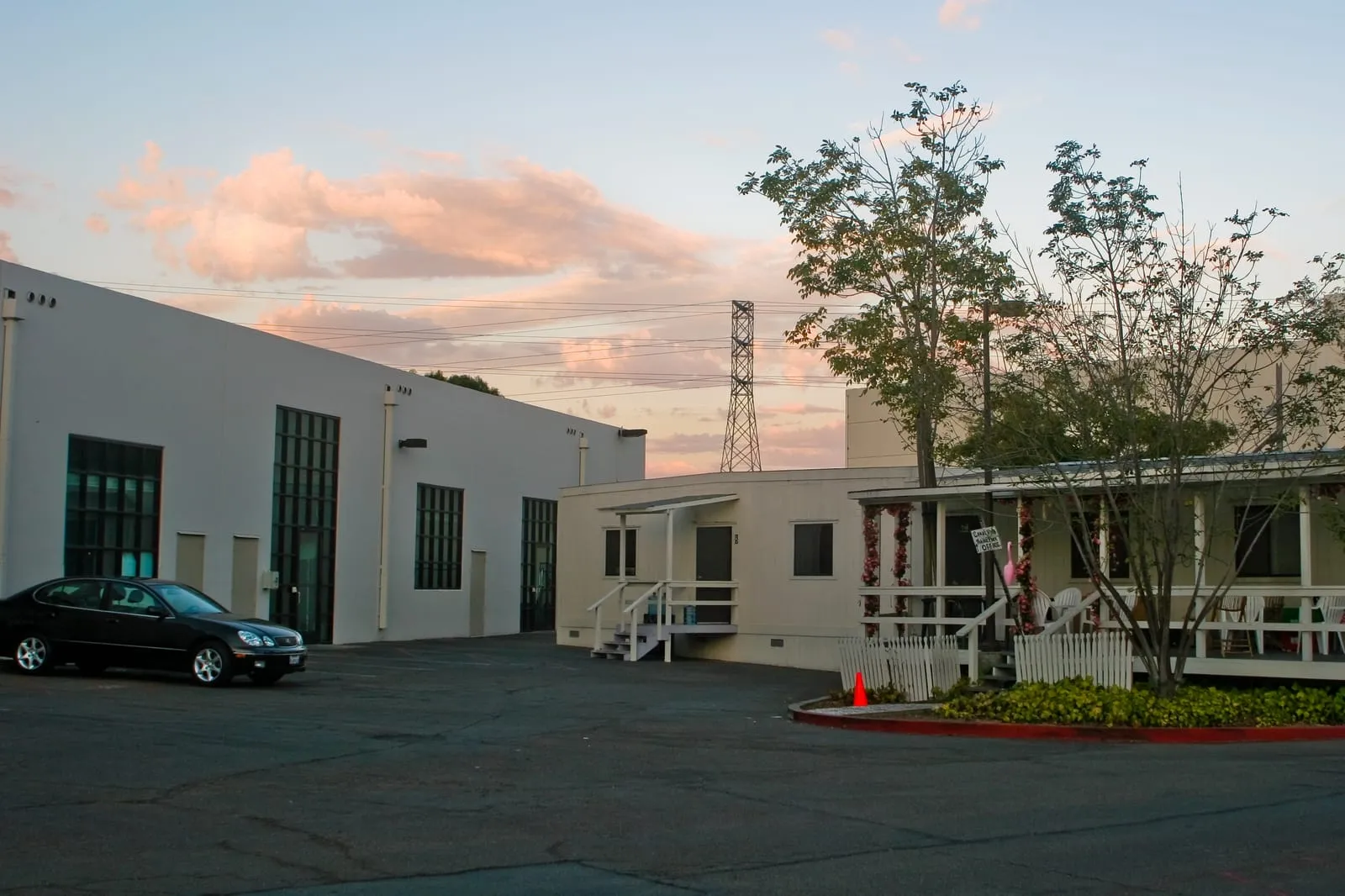 Sunset on the Kerner Campus
