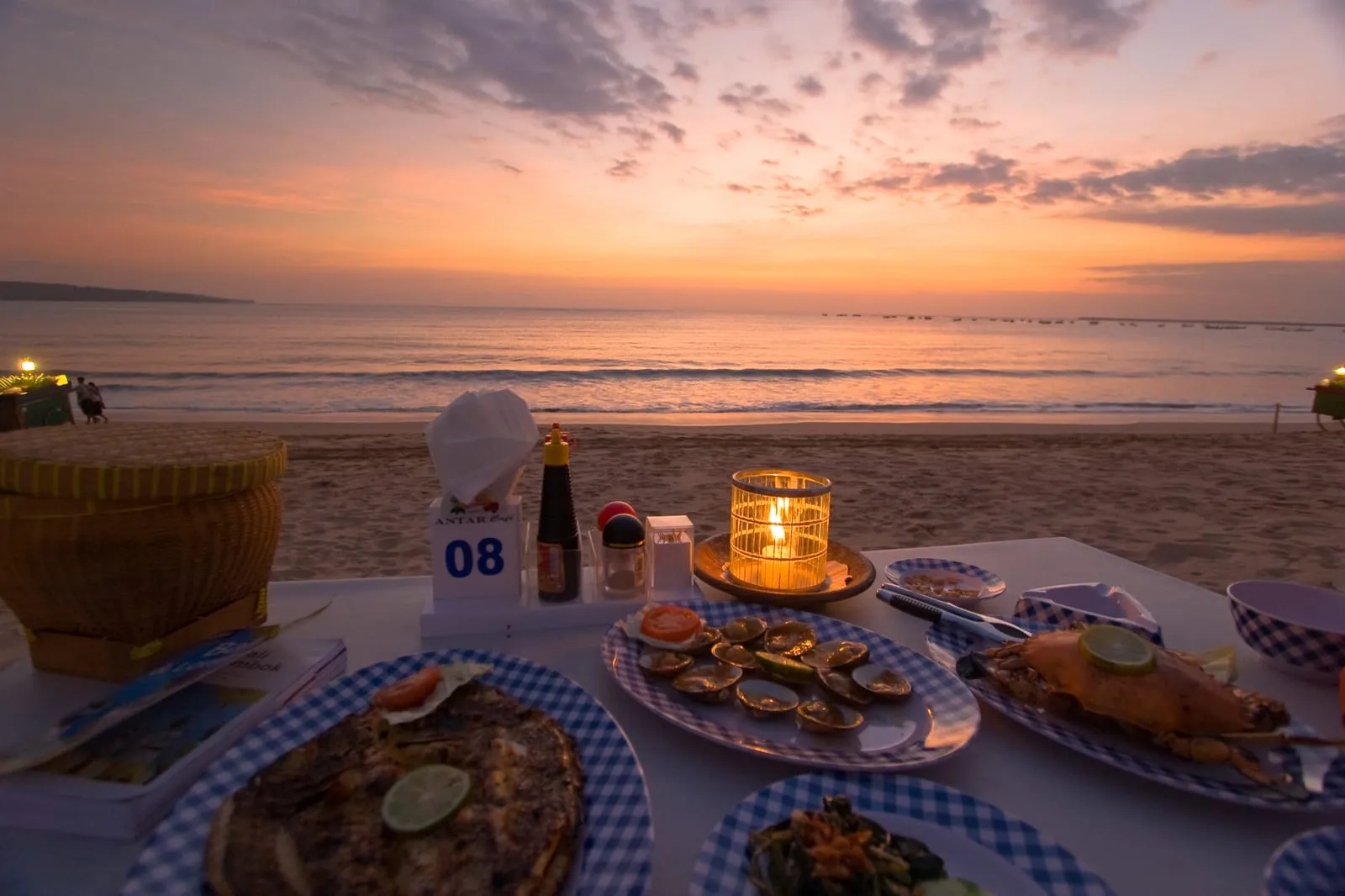 Sunset Dinner on Jimbaran Beach, Bali