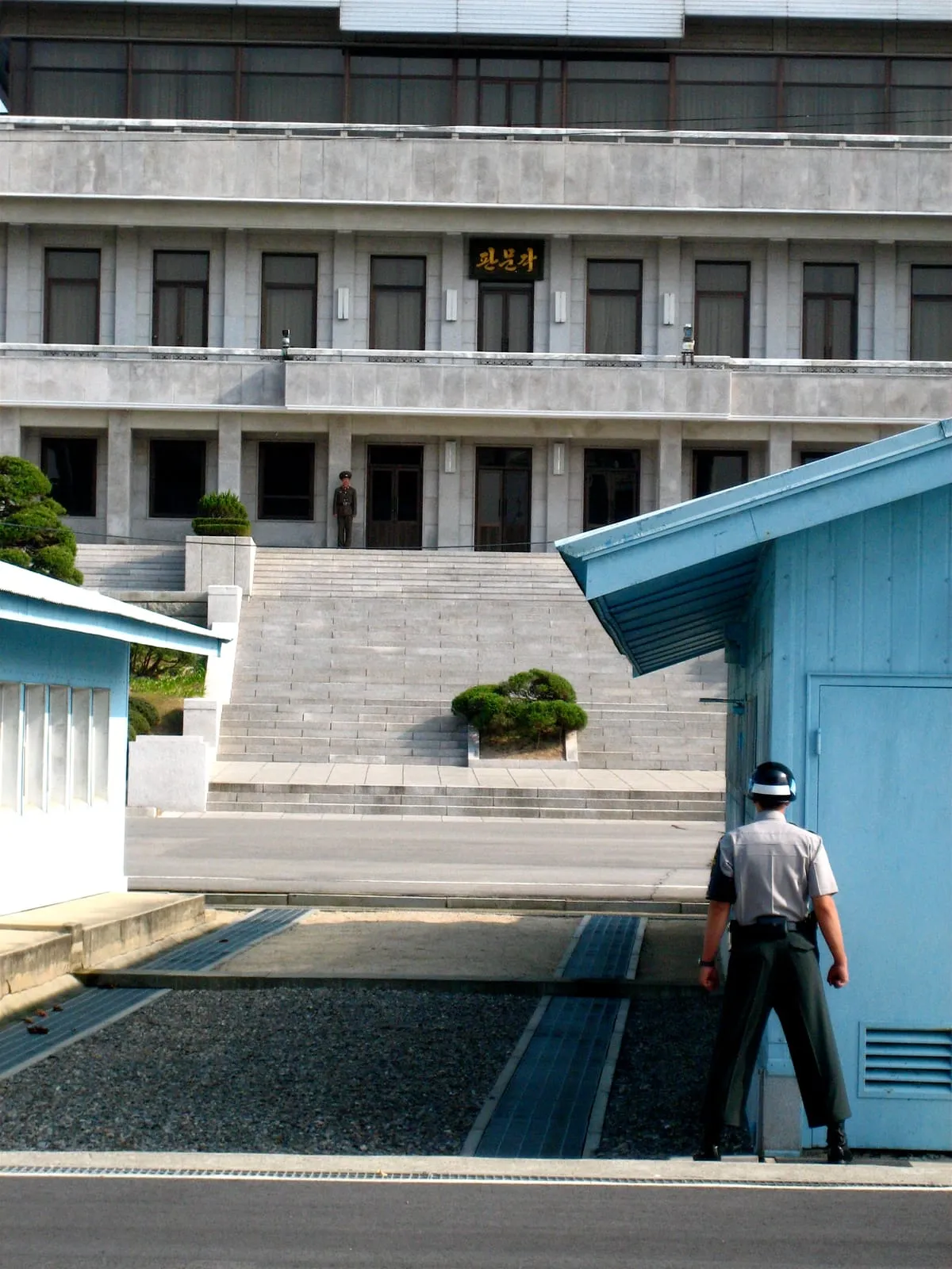 DMZ, looking into North Korea