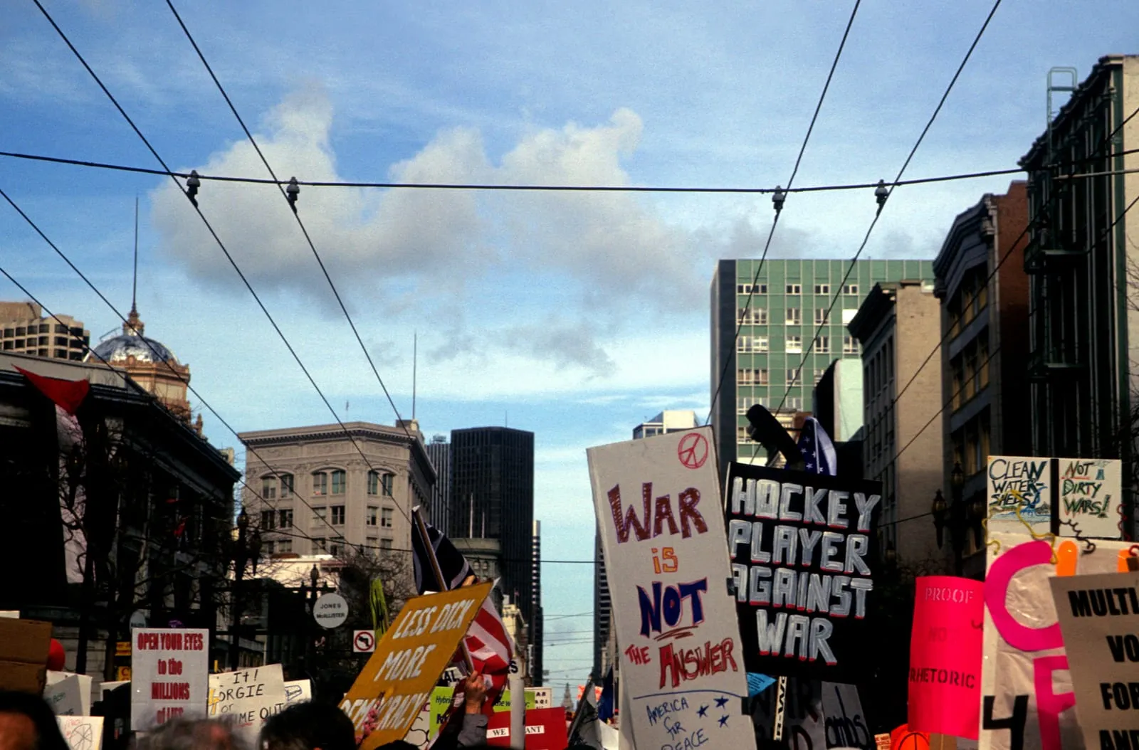 Iraq War Protest, San Francisco, March 2003