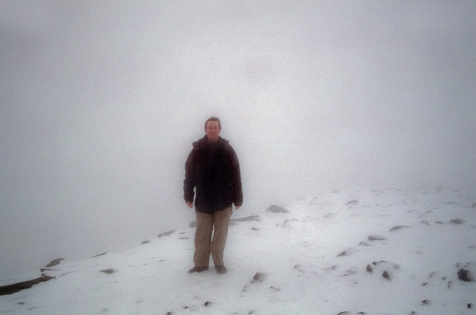 Top of Mt Snowdon, Wales