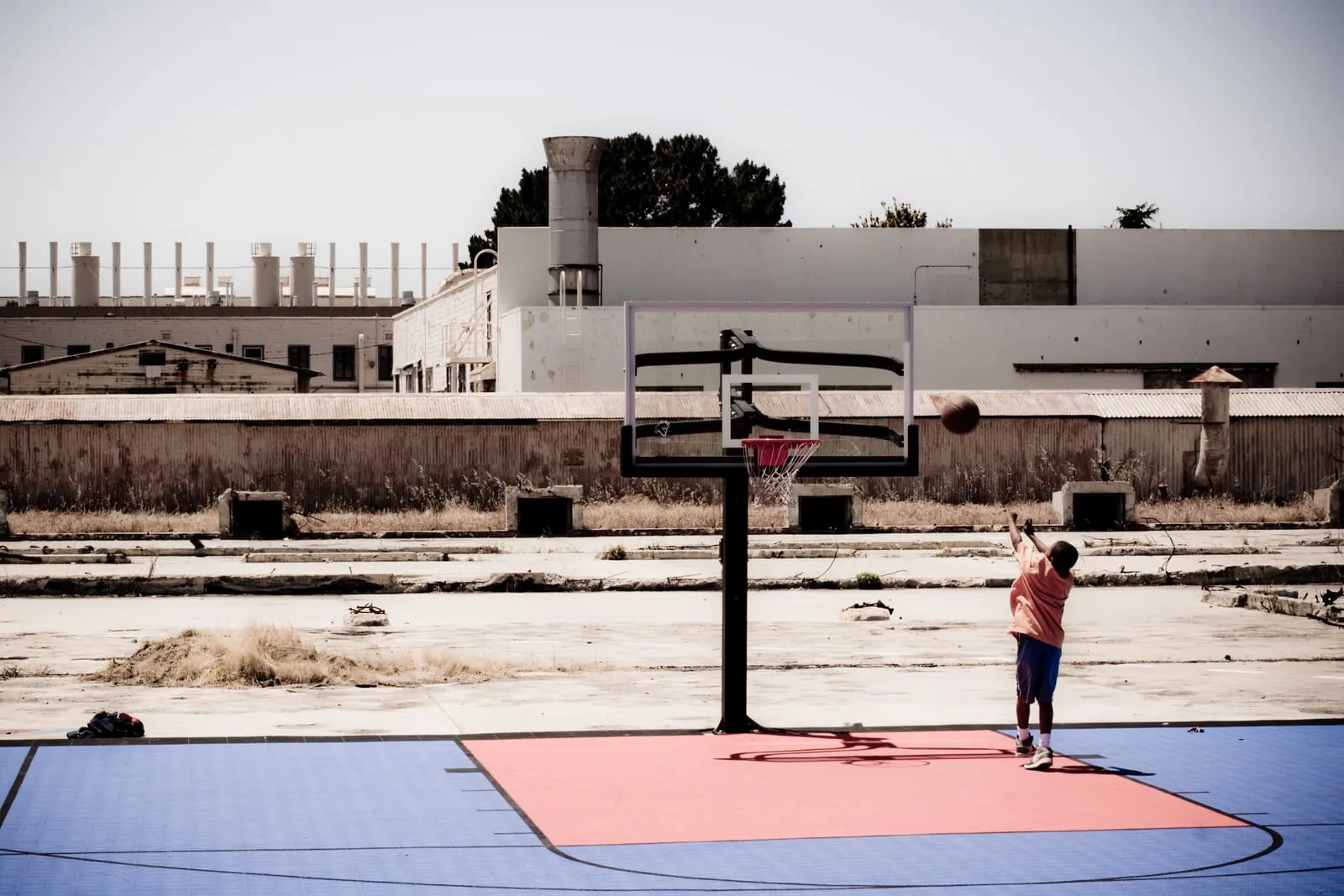 Basketball in the ruins