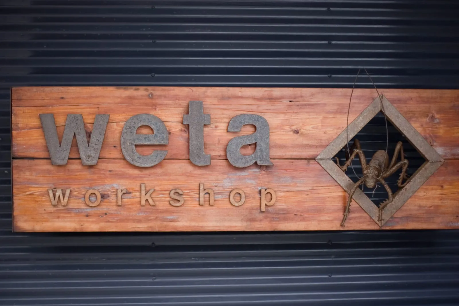 Weta Workshop sign