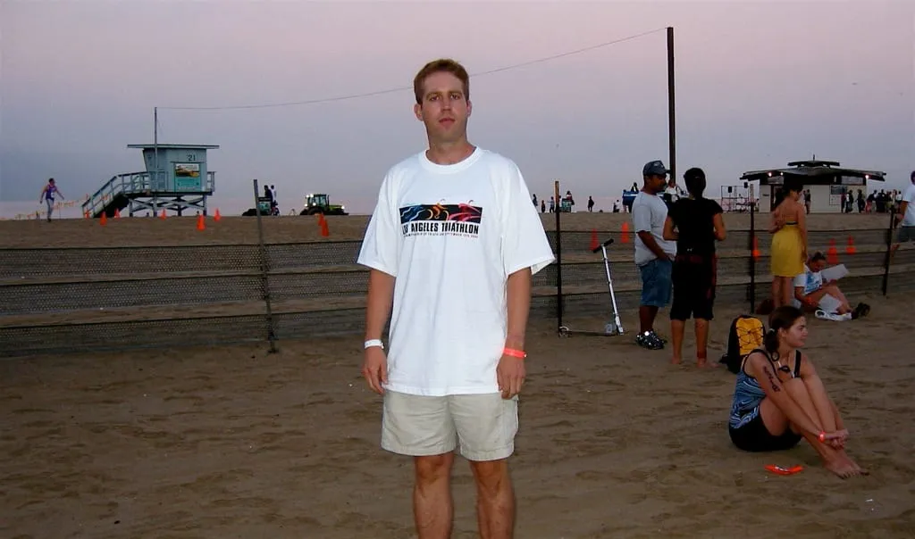 Matt Bouchard at LA Triathlon