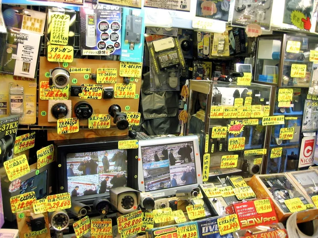 Akihabara Electronics stall