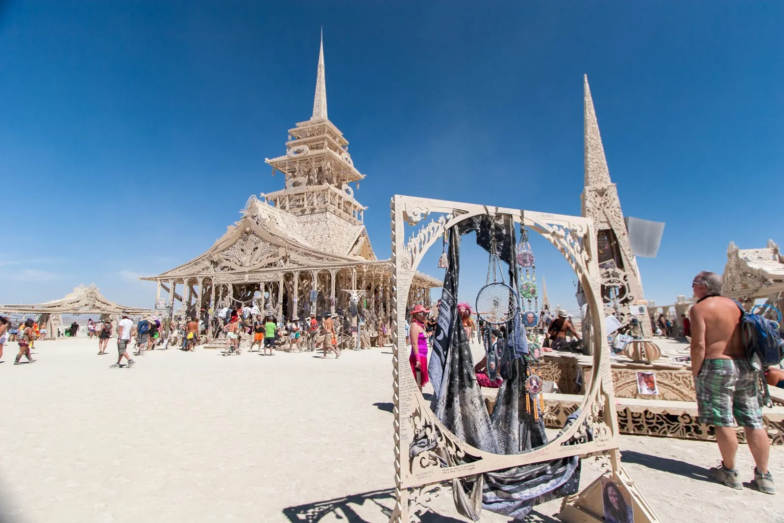 Burning Man Temple