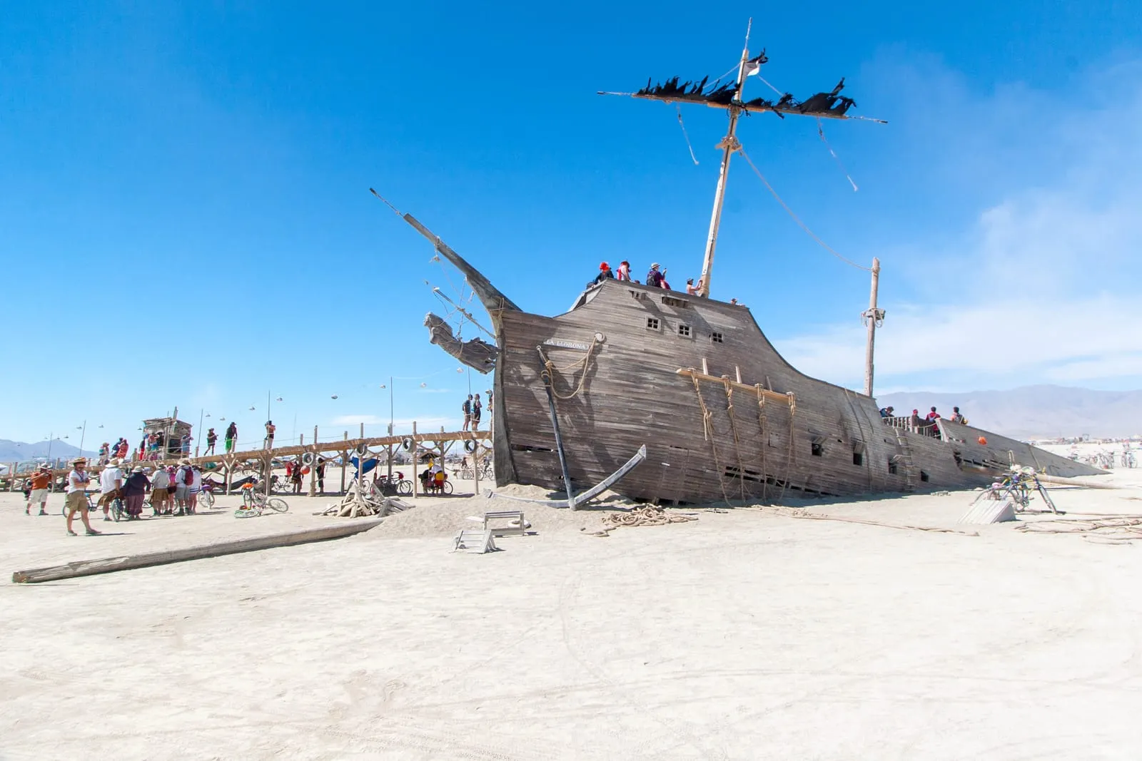 Burning Man Pirate Ship