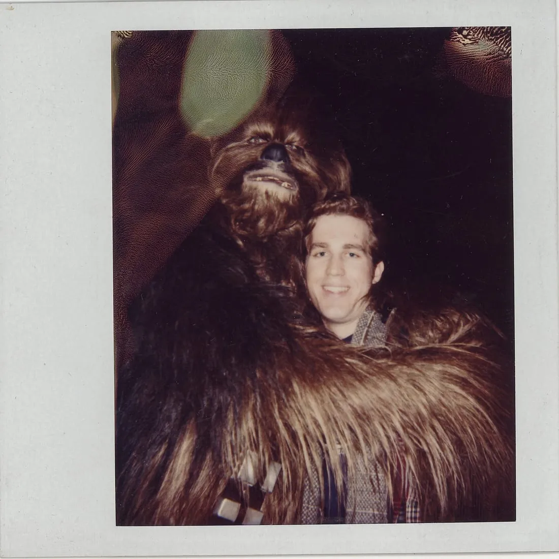 With Chewbacca at ILM
